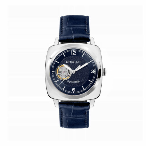 Montre Briston Legend Open bleu acier