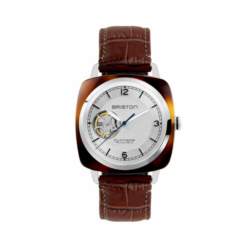 Montre Briston Legend Open blanc Acétate