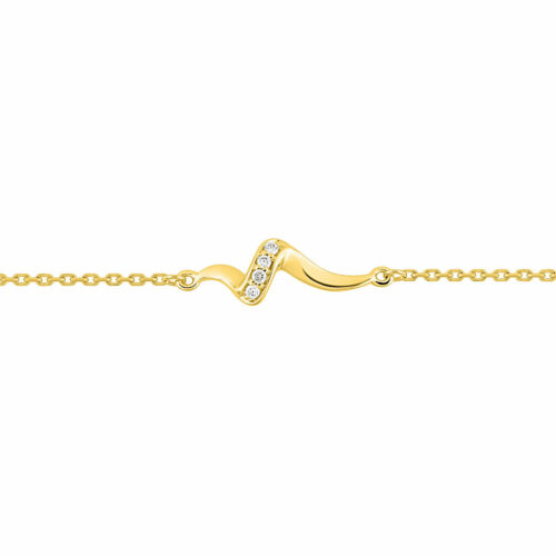 Bracelet cercle pampilles diamant