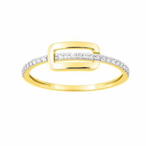 bague maillon diamant