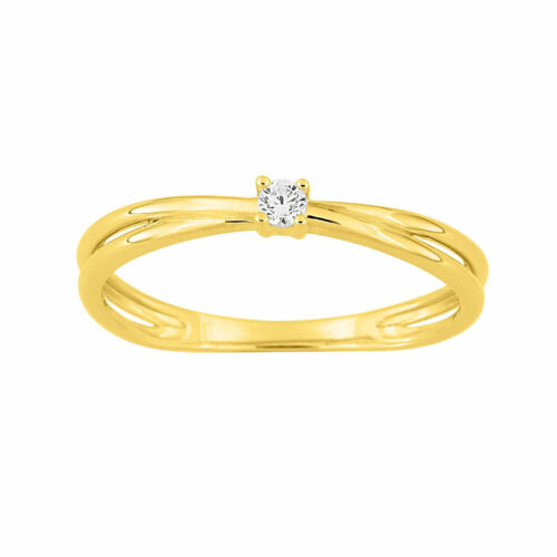 bague fine diamant