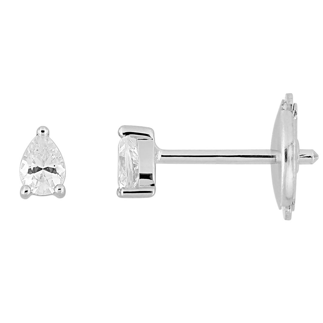 boucles-poire-27348 Boucles d'oreilles poire diamant