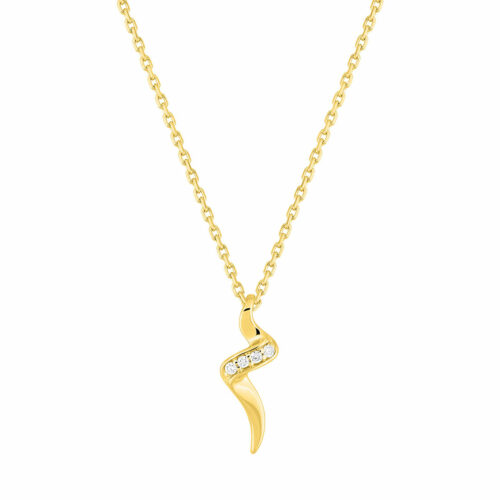 collier corne abondance