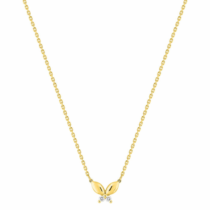collier fée diamant