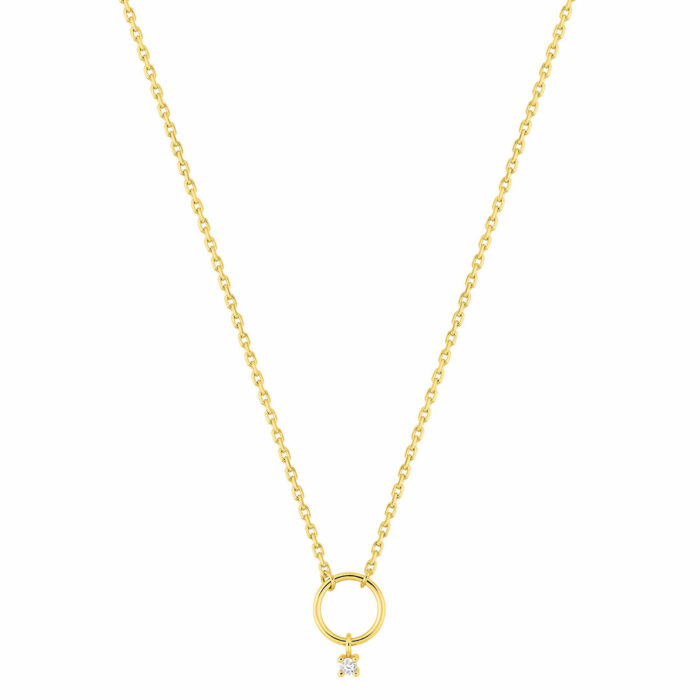 Collier Cercle Pampille Diamant – Image 2