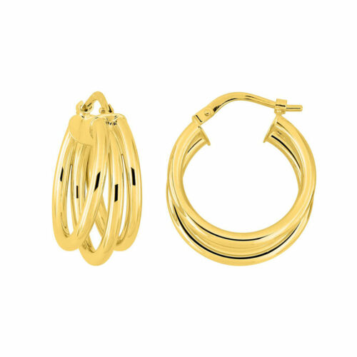 Boucles d'Oreilles Mini Triple