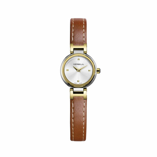 montre herbelin lady h bicolore
