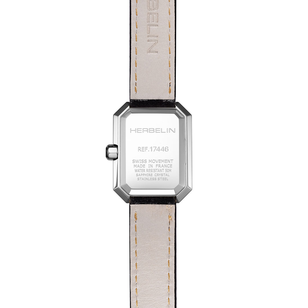 Montre Herbelin Octogone Nacre Blanche 17446AP101 – Image 3