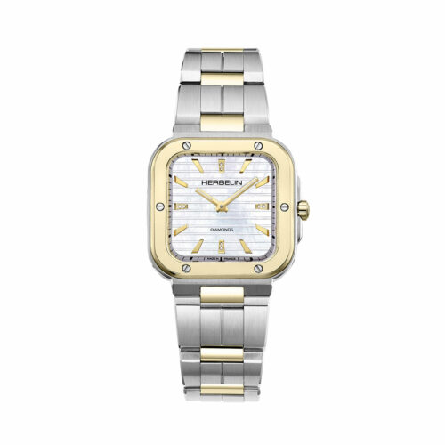 Montre herbelin nacre diamant 17546BT1N89