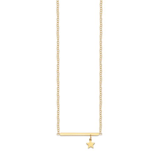 Collier pampille etoile