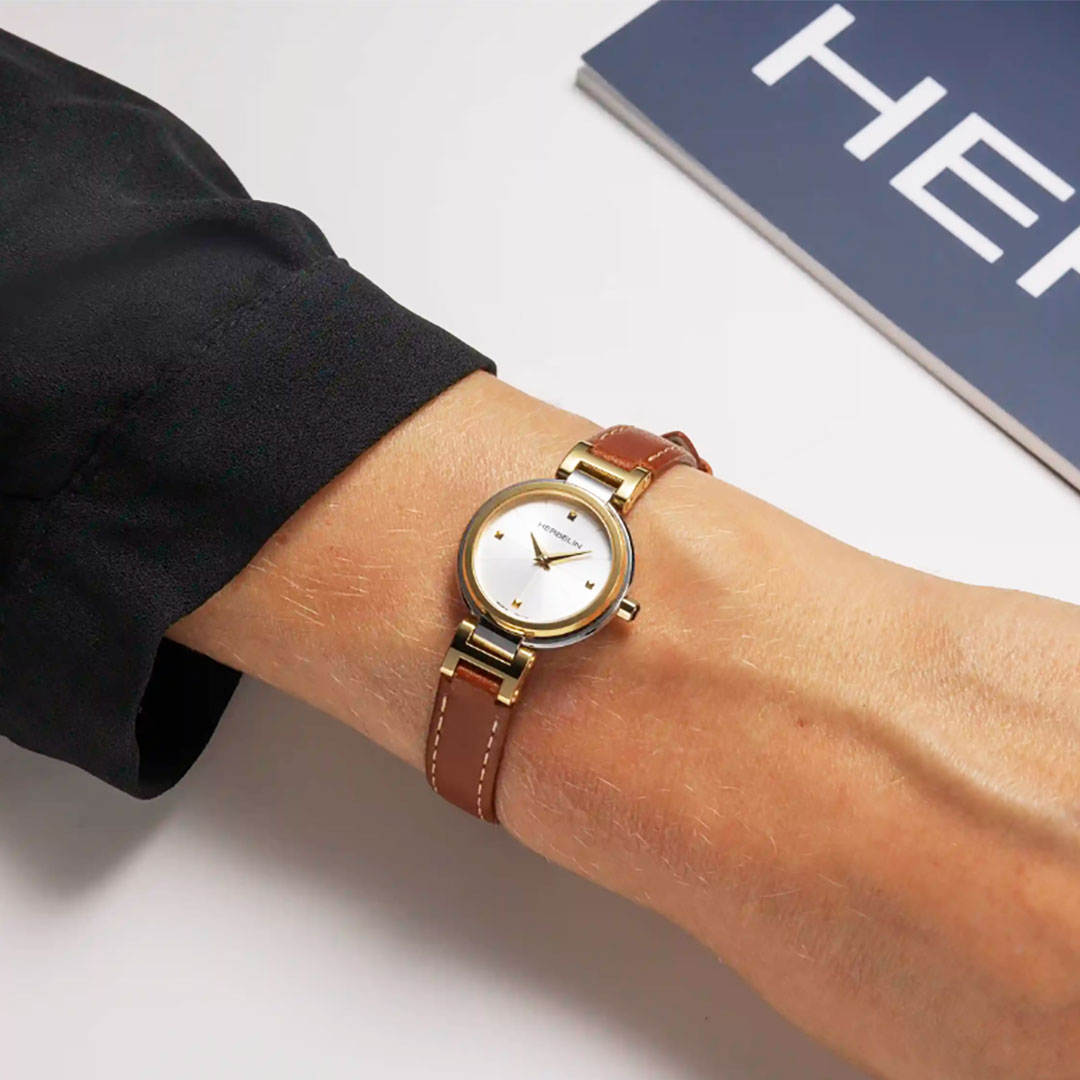 Montre Herbelin lady h bicolore