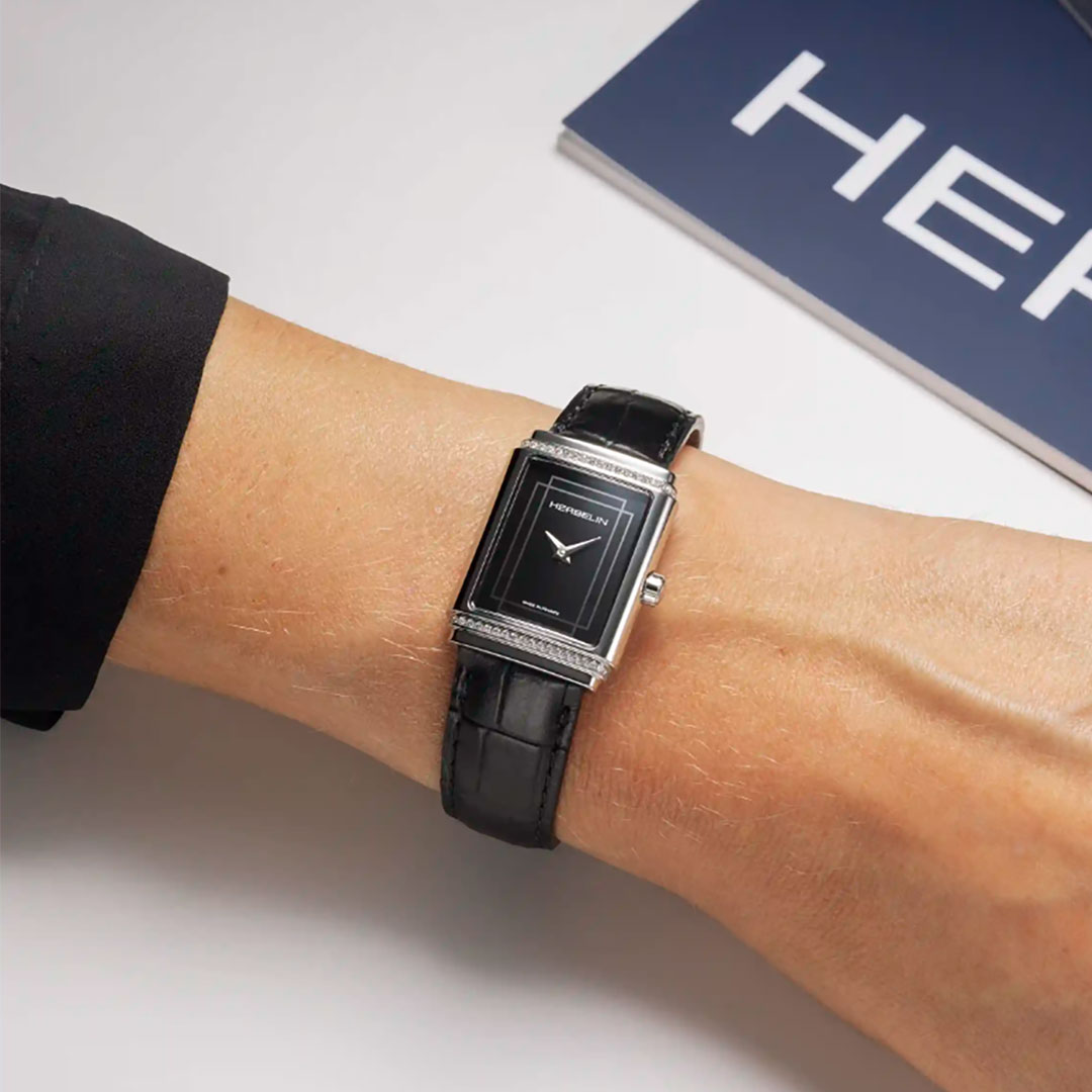 herbelin-17577AP40Y04-porte Montre Herbelin 1925 diamant