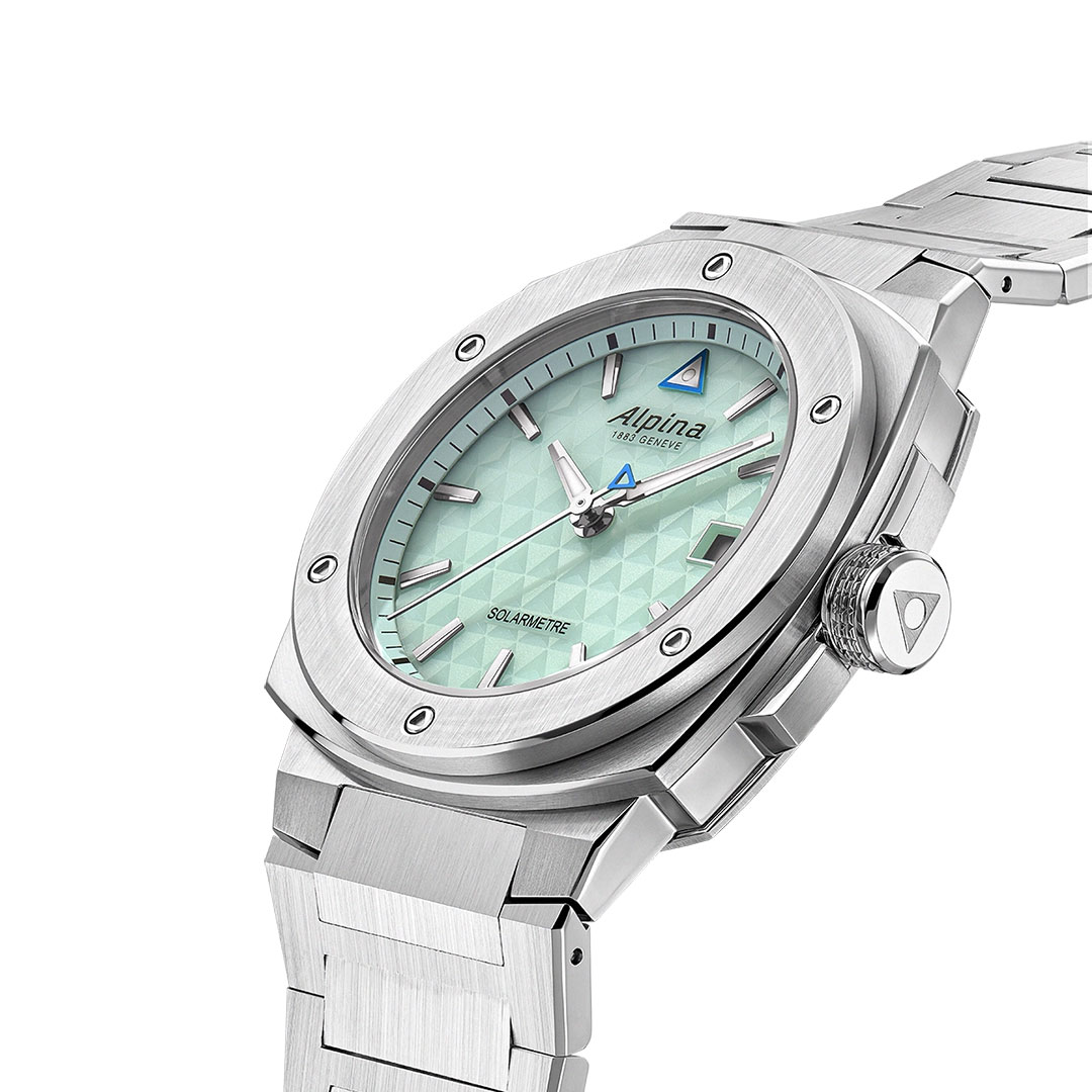 montre-alpina-AL-140LGR3AE6B-2 Montre Alpiner Solarmetre vert AL-140LGR3AE6B