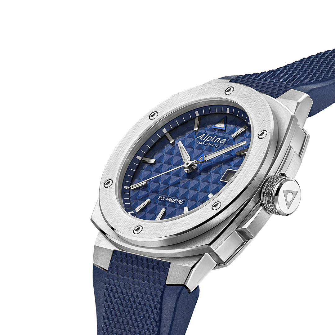 montre-alpina-AL-140N3AE6-2 Montre Alpina Extreme Solarmetre bleu AL-140N3AE6