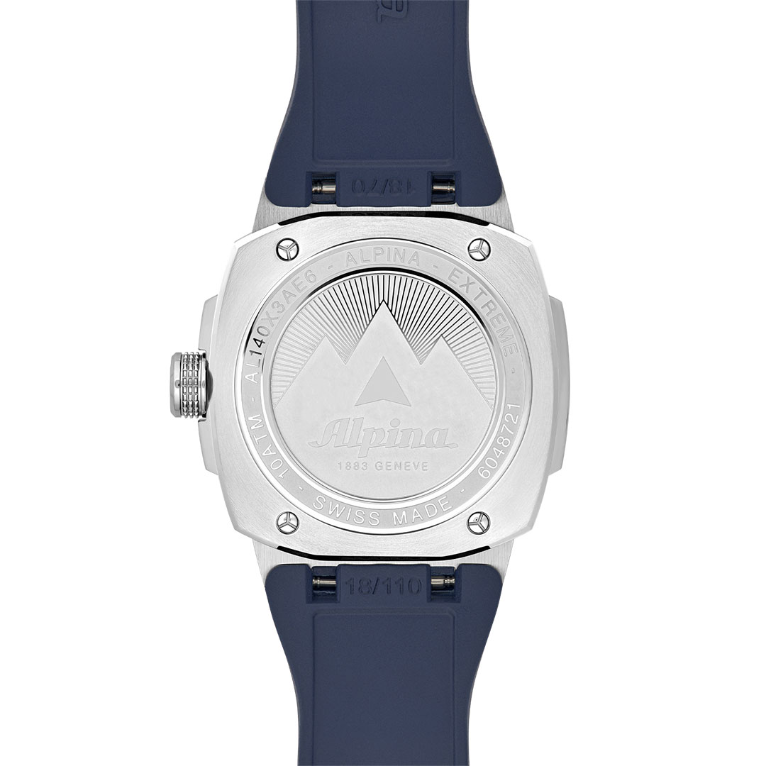 Montre Alpina Solarmetre Bleu