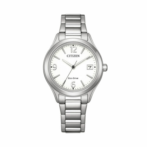 montre citizen cadran blanc