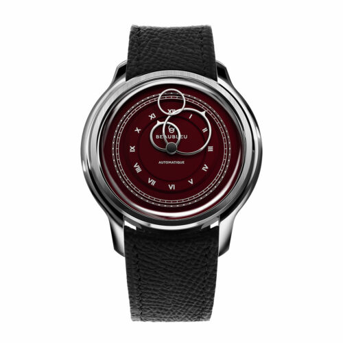montre beaubleu rouge noir