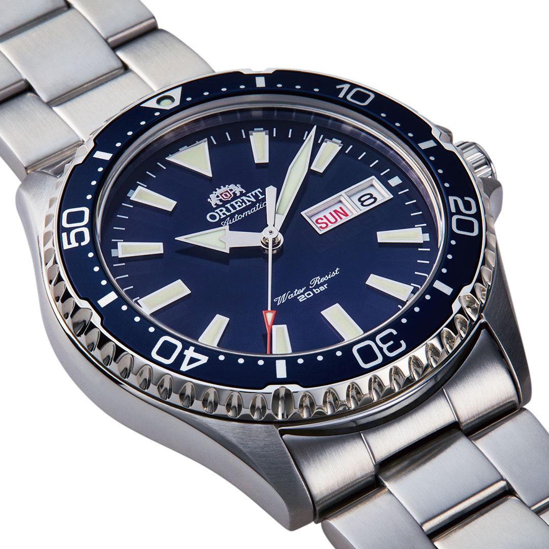 orient-RA-AA0002L-2 Montre orient acier bleu