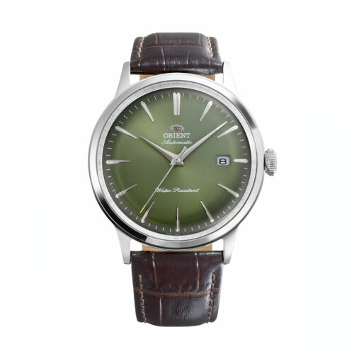 montre orient cadran vert