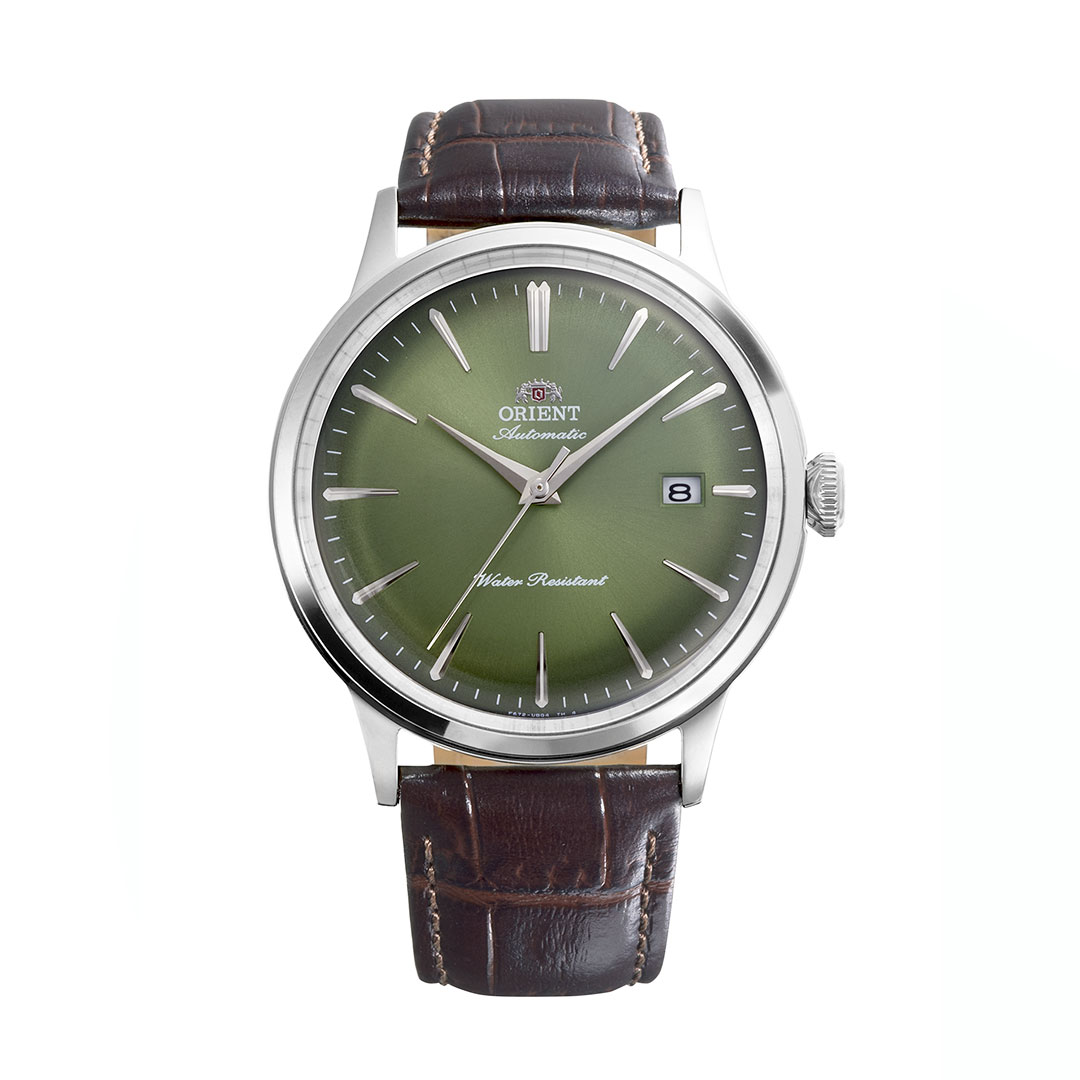 montre orient cadran vert