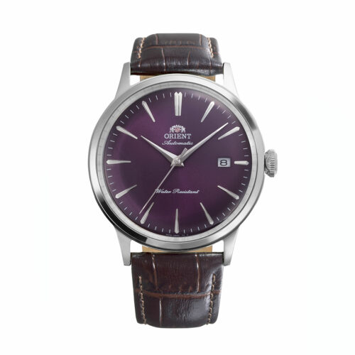montre orient cadran violet
