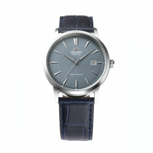 montre orient cuir bleu RA-AC0F14L