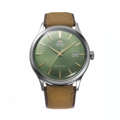 montre orient cadran vert
