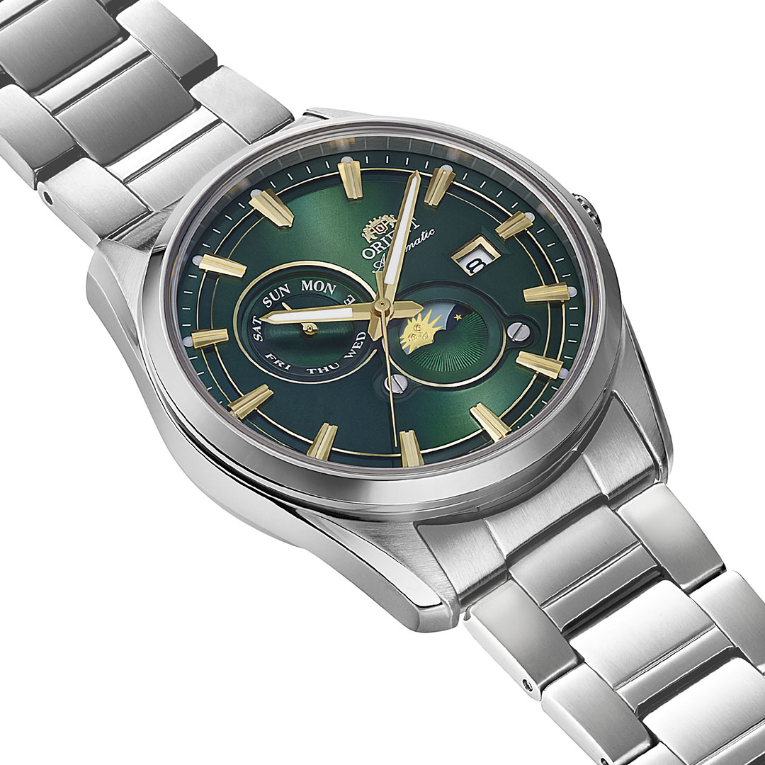 orient-RA-AK0314E-2 Montre orient Stretto sun moon vert RA-AK0314E