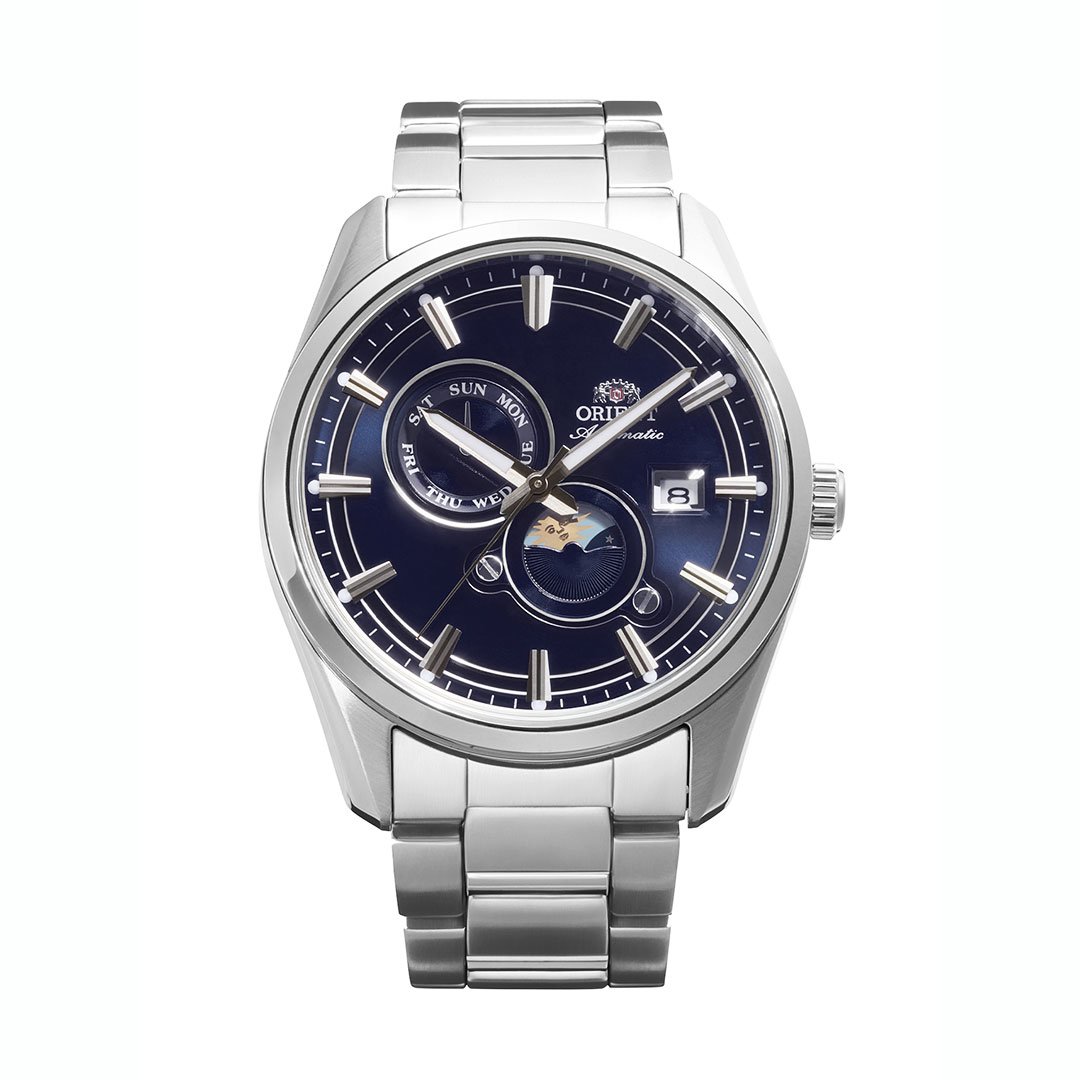 montre moon sun orient