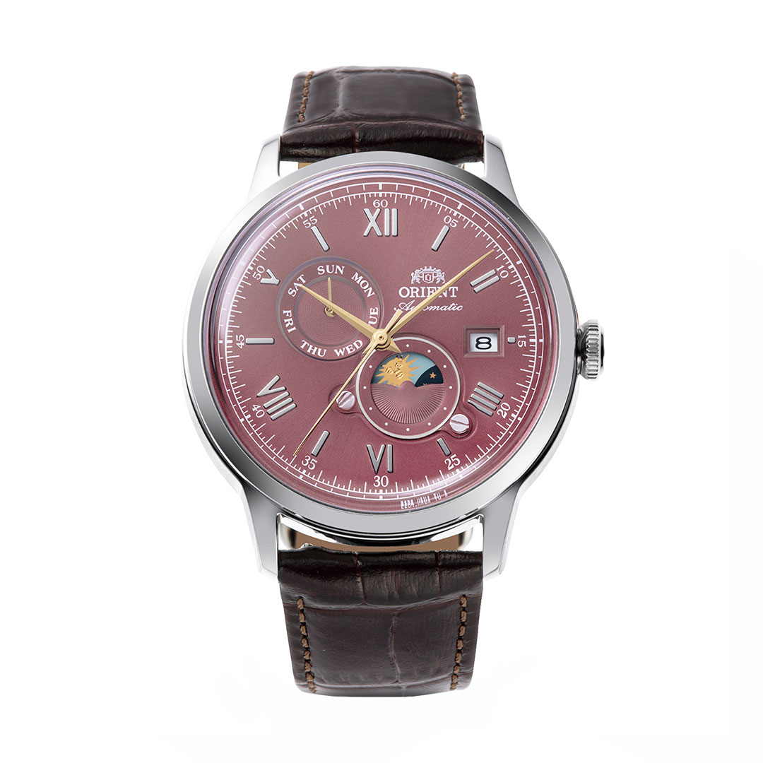 montre orient cadran rouge RA-AK0807R