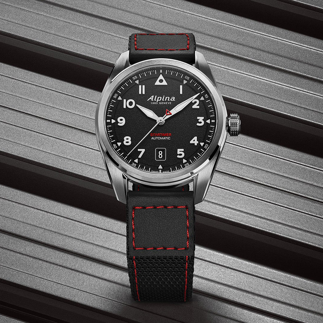 Montre Alpina pilot AL-525BW4S36